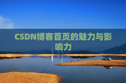 CSDN博客首页的魅力与影响力
